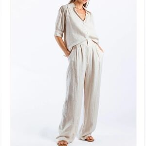 Blenca Young Contemporary Avery Pant in Moonbeam - Small